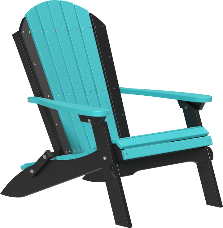 LuxCraft – Folding Adirondack Chair – Portable Outdoor Chair for Easy Storage