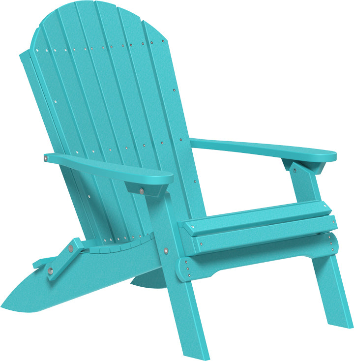 LuxCraft – Folding Adirondack Chair – Portable Outdoor Chair for Easy Storage