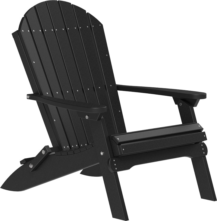 LuxCraft – Folding Adirondack Chair – Portable Outdoor Chair for Easy Storage