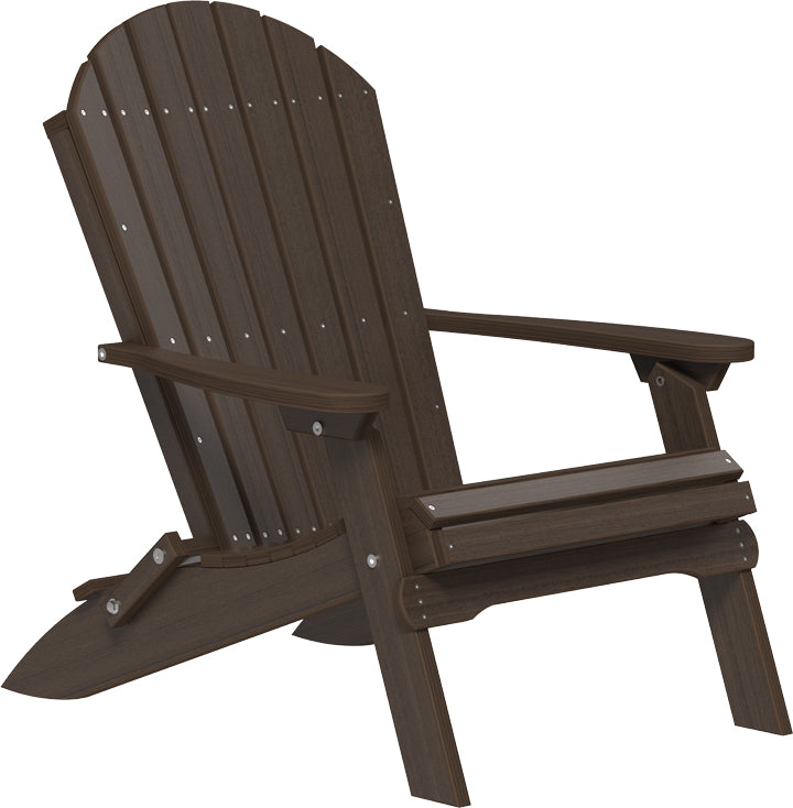 LuxCraft – Folding Adirondack Chair – Portable Outdoor Chair for Easy Storage