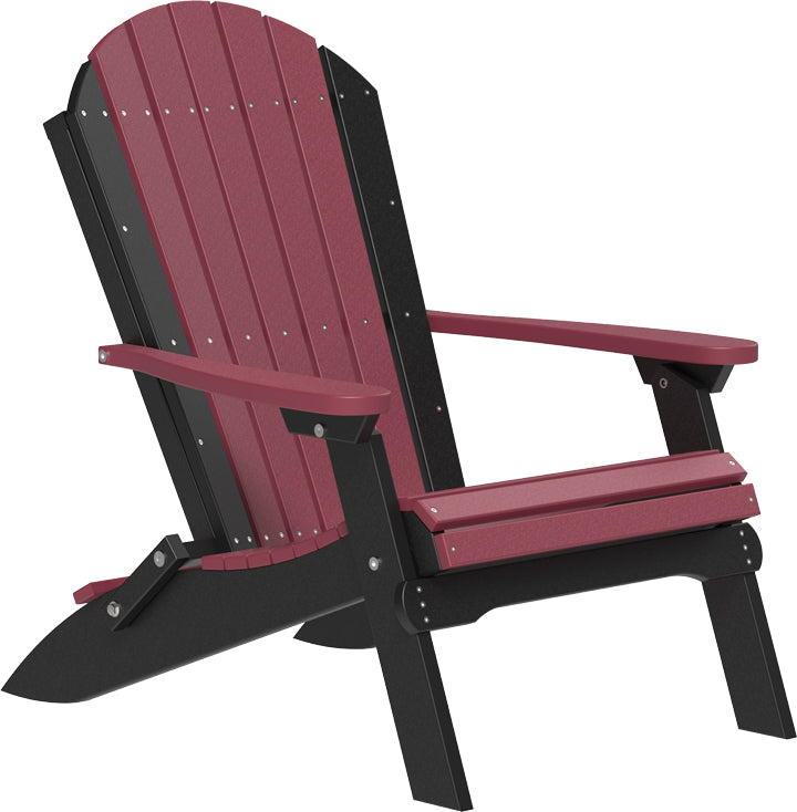 LuxCraft – Folding Adirondack Chair – Portable Outdoor Chair for Easy Storage