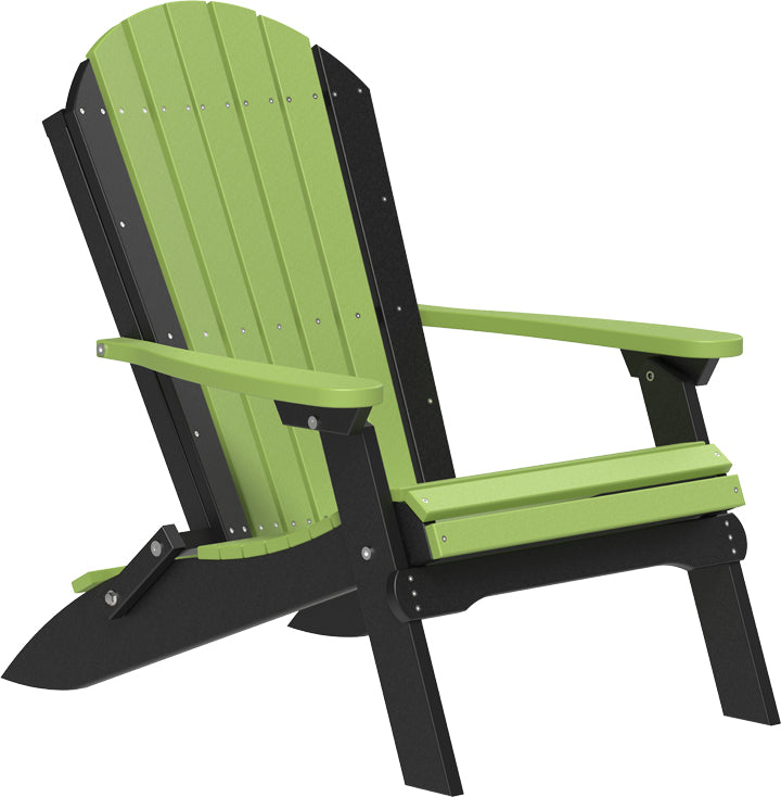 LuxCraft – Folding Adirondack Chair – Portable Outdoor Chair for Easy Storage