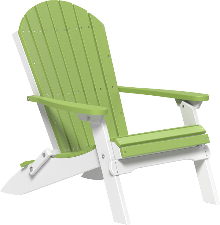LuxCraft – Folding Adirondack Chair – Portable Outdoor Chair for Easy Storage