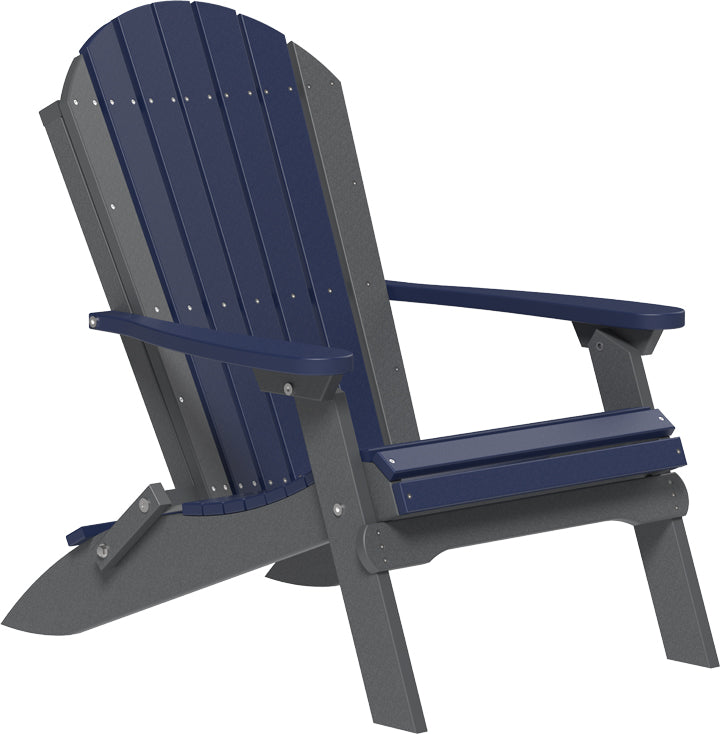 LuxCraft – Folding Adirondack Chair – Portable Outdoor Chair for Easy Storage