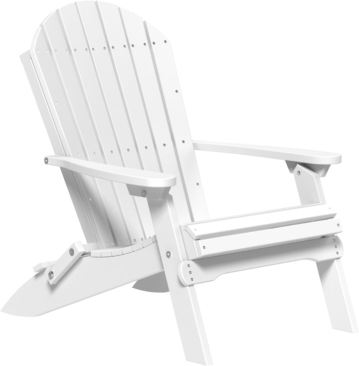 LuxCraft – Folding Adirondack Chair – Portable Outdoor Chair for Easy Storage