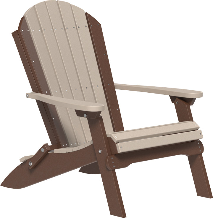 LuxCraft – Folding Adirondack Chair – Portable Outdoor Chair for Easy Storage