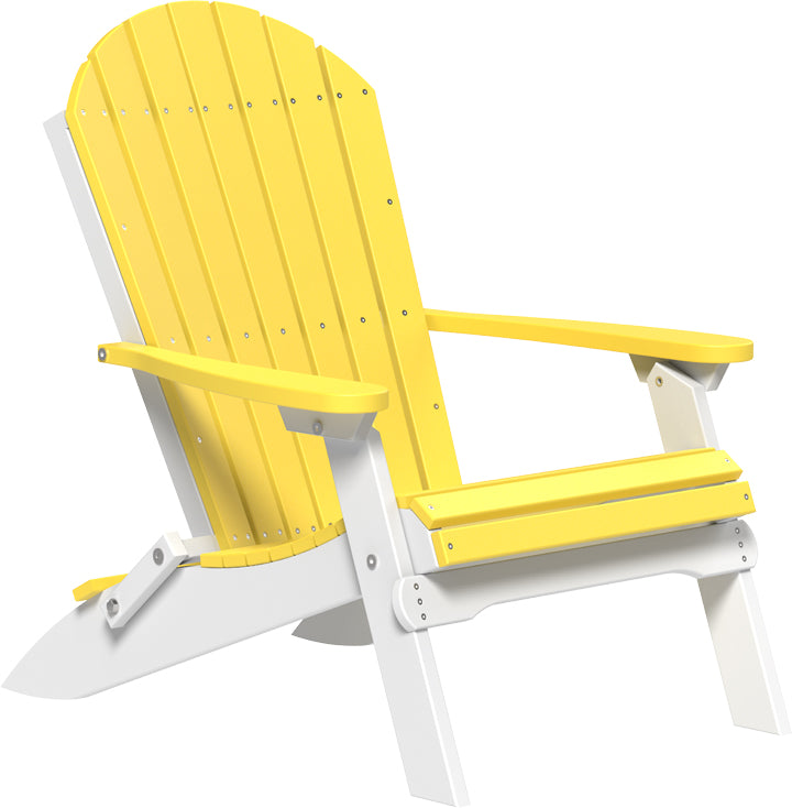 LuxCraft – Folding Adirondack Chair – Portable Outdoor Chair for Easy Storage