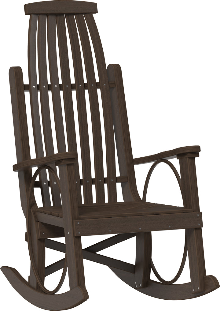 LuxCraft – Grandpa’s Rocker – Classic Outdoor Rocking Chair with Vintage Style