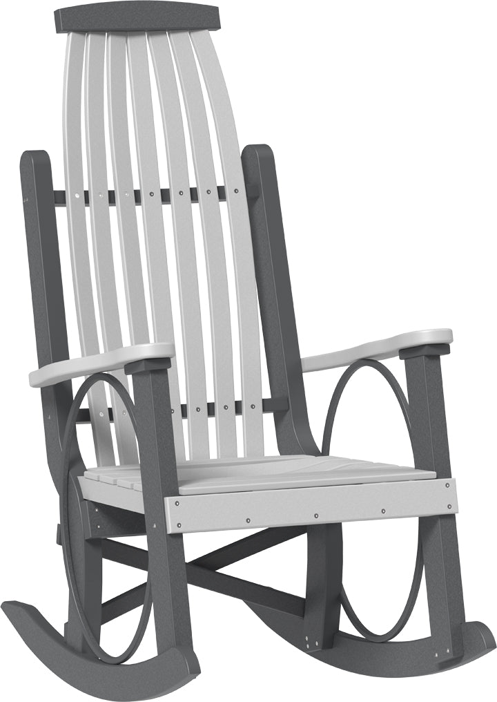 LuxCraft – Grandpa’s Rocker – Classic Outdoor Rocking Chair with Vintage Style