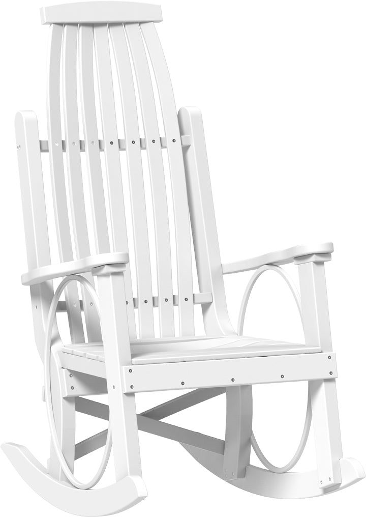 LuxCraft – Grandpa’s Rocker – Classic Outdoor Rocking Chair with Vintage Style