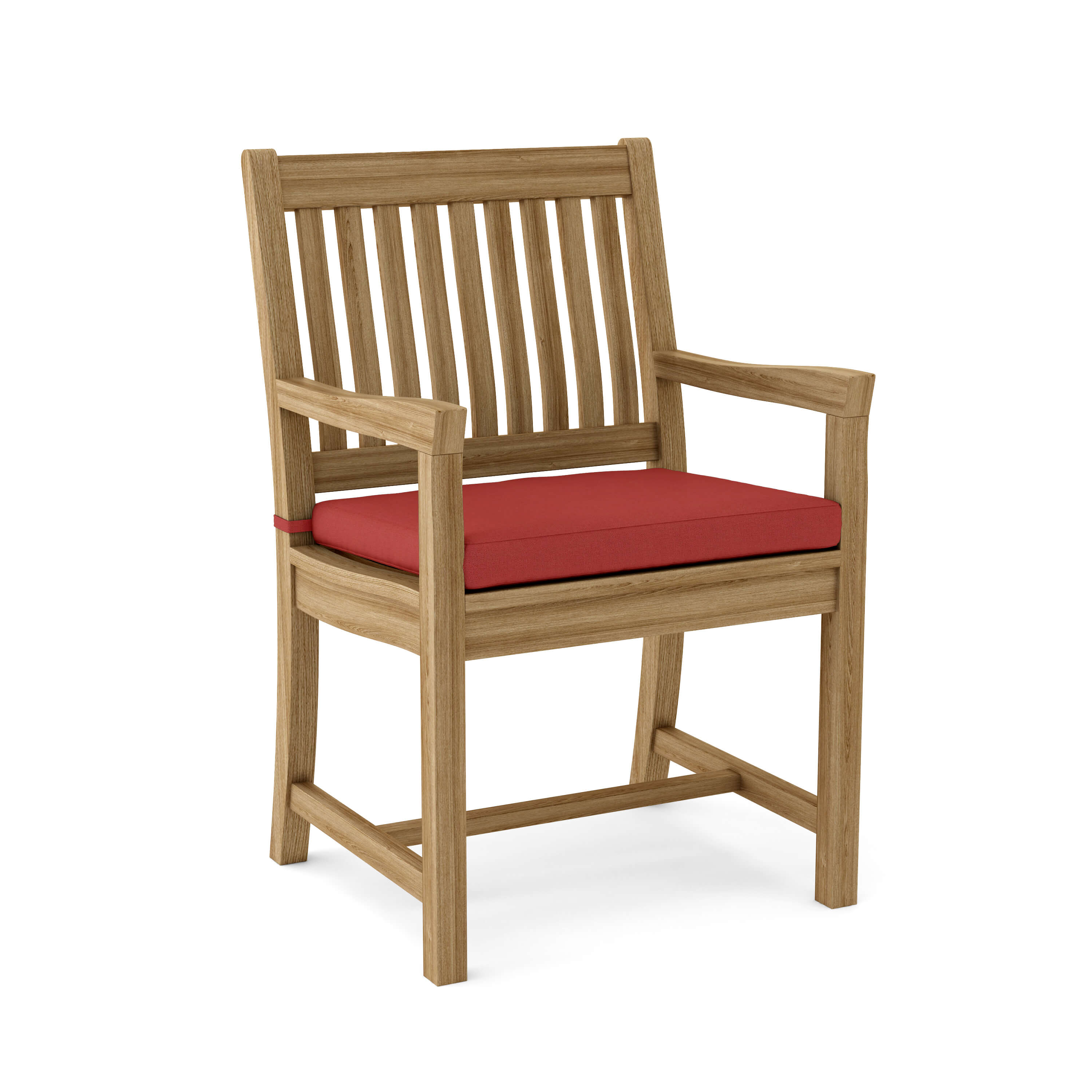 Anderson Teak Rialto Dining Armchair – Solid Teak Outdoor Dining Seating