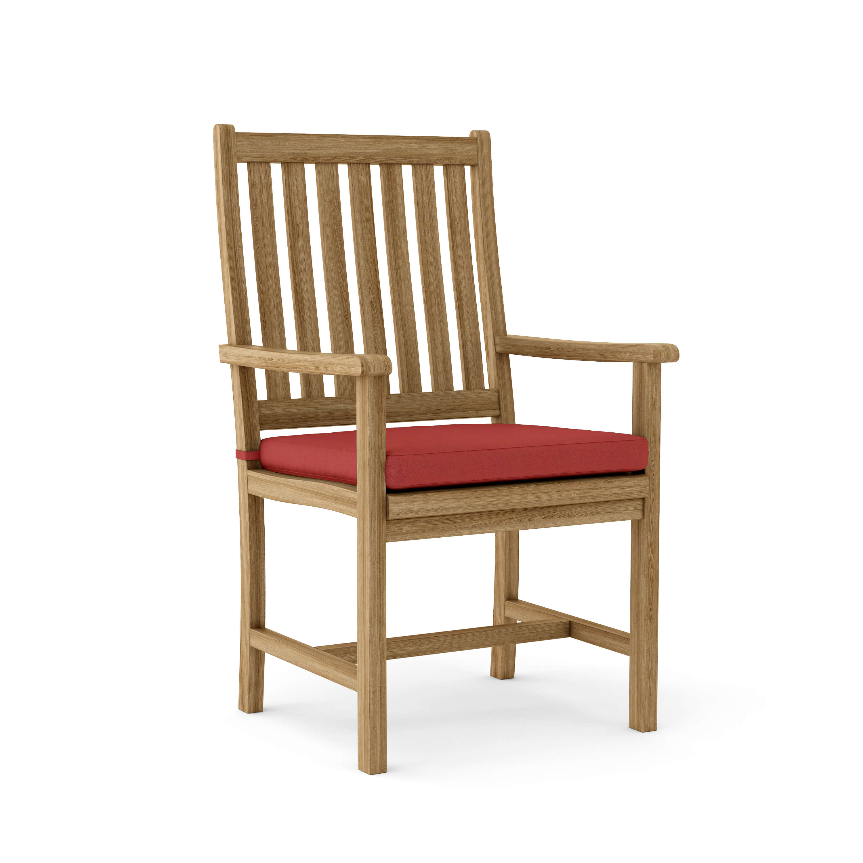 Anderson Teak Wilshire Dining Armchair – Solid Teak Outdoor Dining Seating