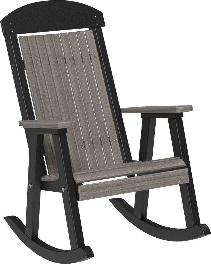 LuxCraft – Porch Rocker – Classic Outdoor Rocking Chair for Relaxing Porches