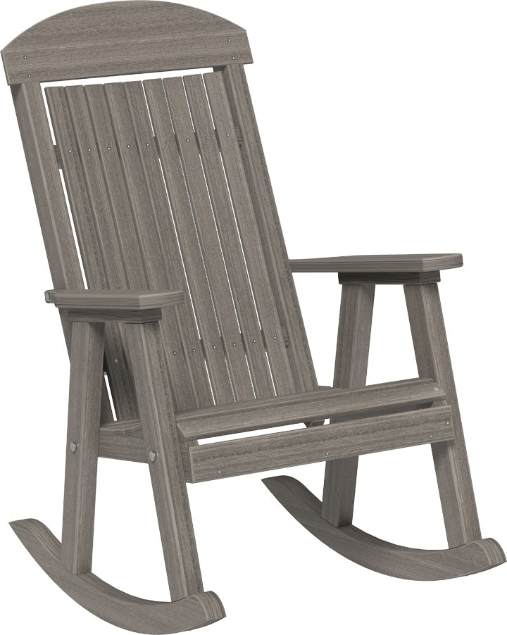 LuxCraft – Porch Rocker – Classic Outdoor Rocking Chair for Relaxing Porches