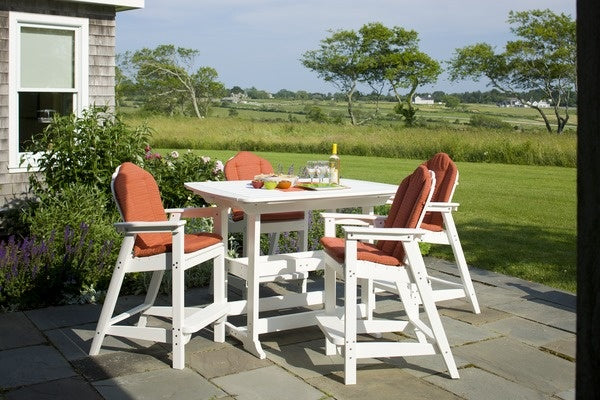 Seaside Portsmouth 56″ Rectangular EnviroWood Outdoor Bar Table
