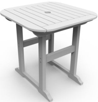 Seaside Portsmouth 30″ Square EnviroWood Outdoor Dining Table