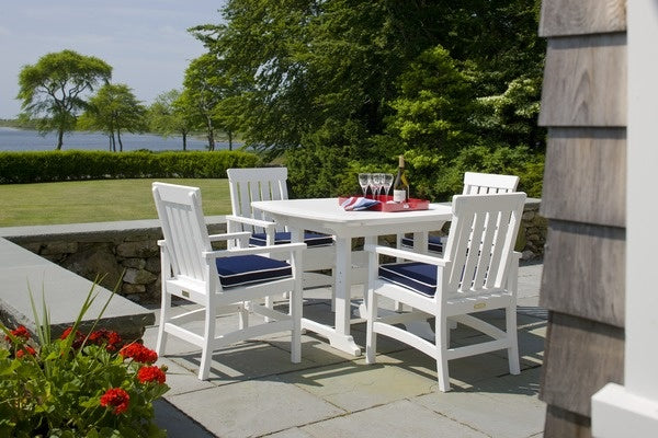Seaside Portsmouth 42″ Square EnviroWood Outdoor Dining Table