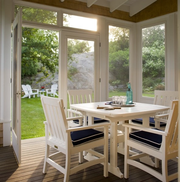 Seaside Portsmouth 42″ Square EnviroWood Outdoor Dining Table
