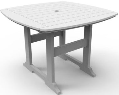 Seaside Portsmouth 42″ Square EnviroWood Outdoor Dining Table