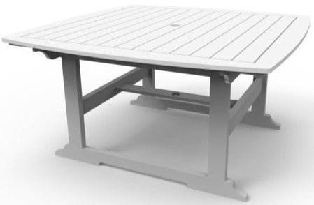 Seaside Portsmouth 56″ x 42″ Rectangular EnviroWood Outdoor Dining Table