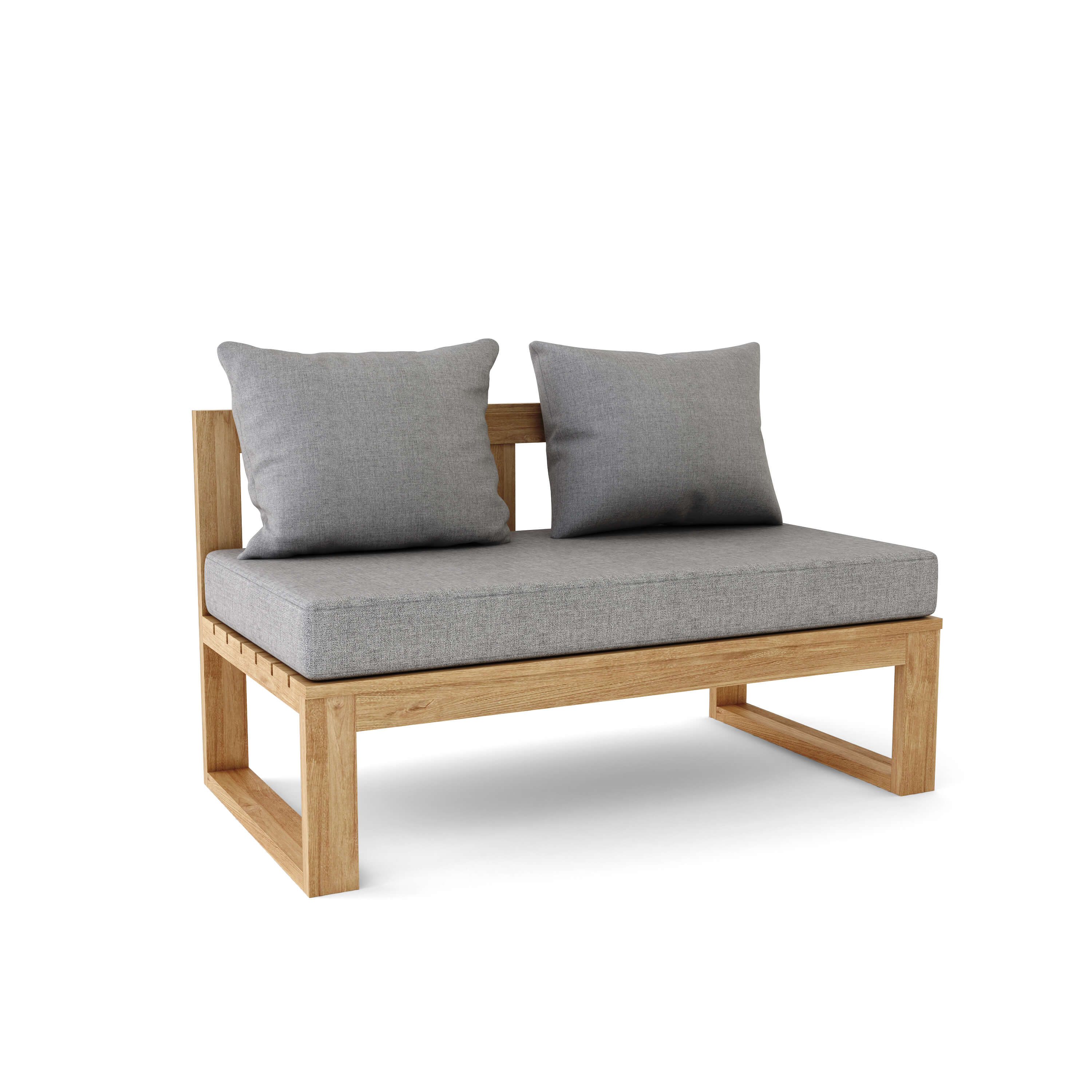 Anderson Teak Straight Modular Deep Seating  BH-808S Bench