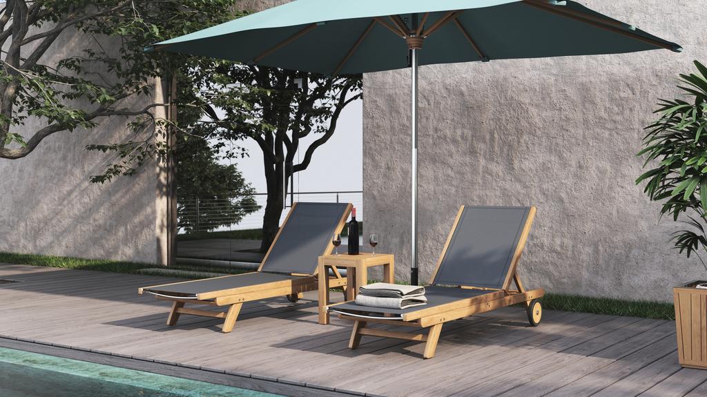 Rivera Flat Lounger - Ambiance Image~~
