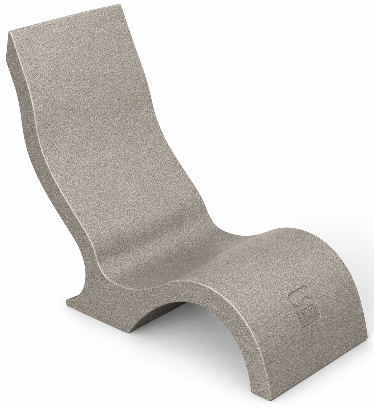 Ledge Signature 44″ Rectangular Resin In-Pool Lounge Chair
