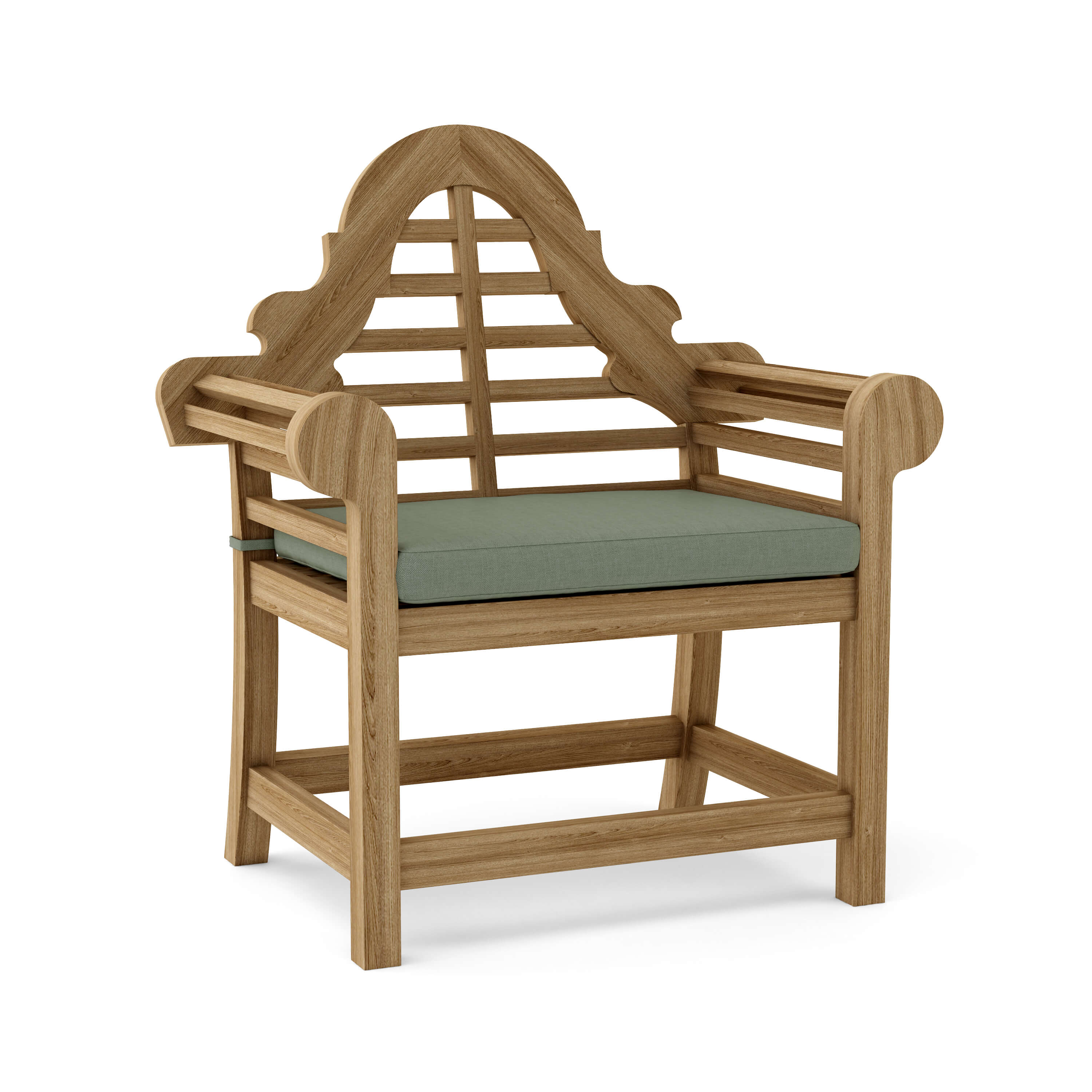 Anderson Teak Marlborough Dining Armchair – Classic Teak Outdoor Seating