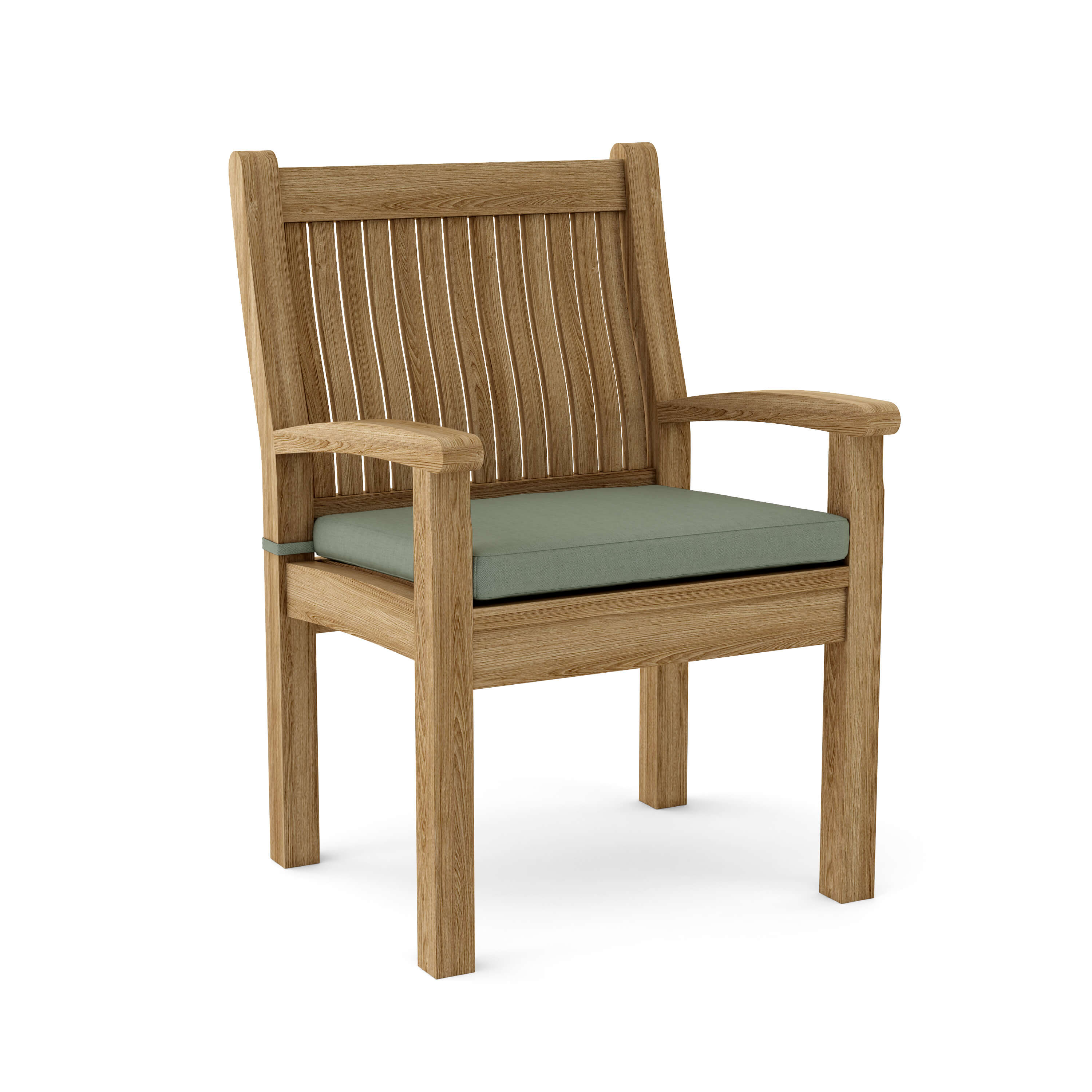 Anderson Teak Sahara Dining Armchair – Solid Teak Outdoor Dining Seating