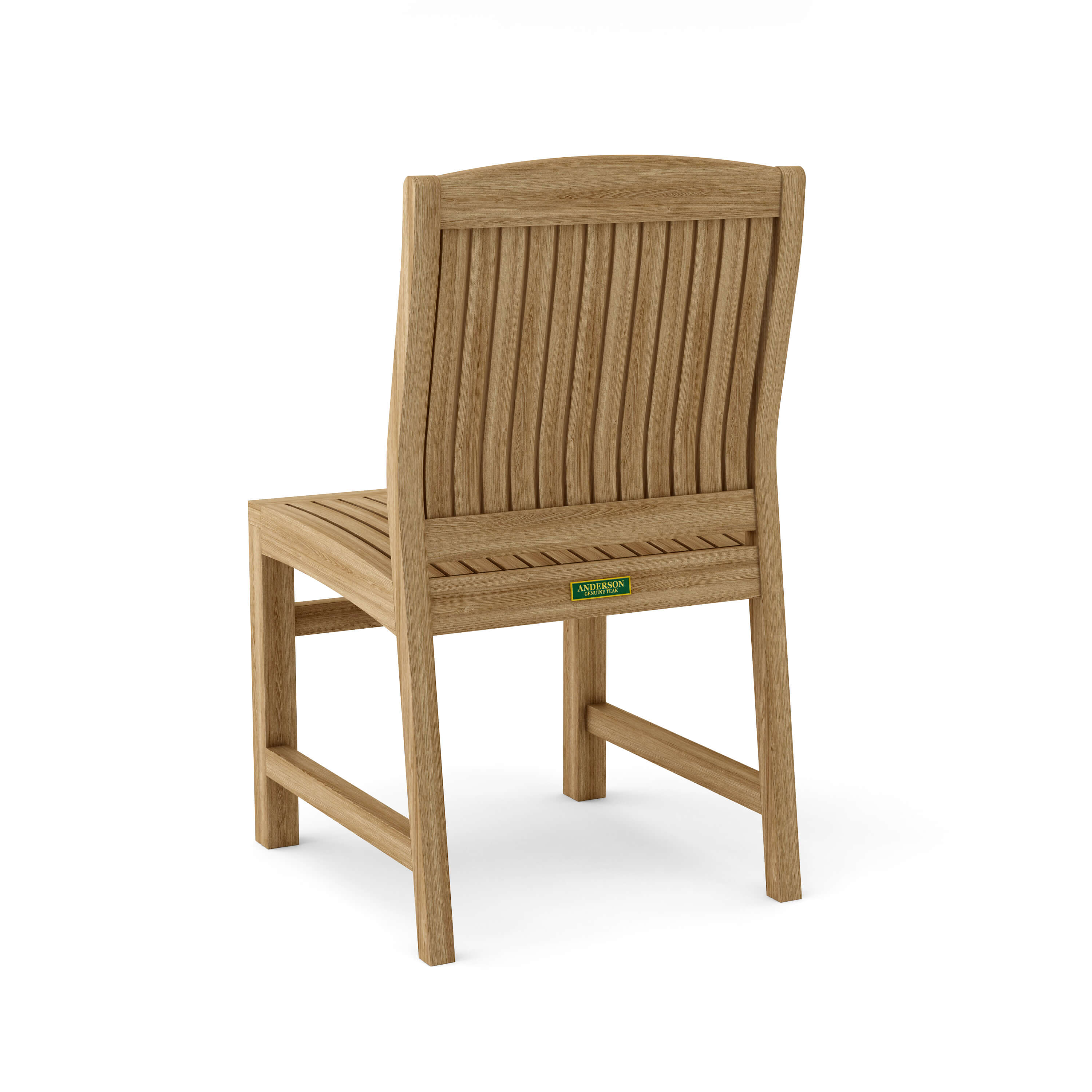 Anderson Teak Sahara Non-Stacking Dining Chair – Solid Teak Outdoor Seating