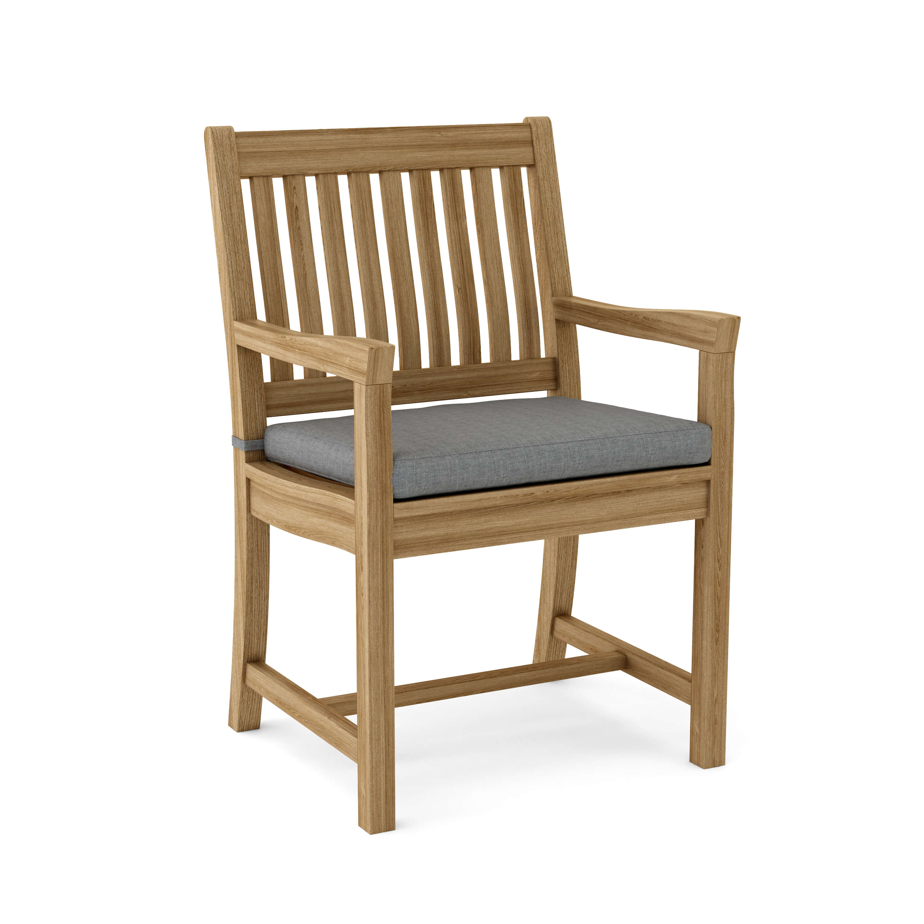 Anderson Teak Rialto Dining Armchair – Solid Teak Outdoor Dining Seating