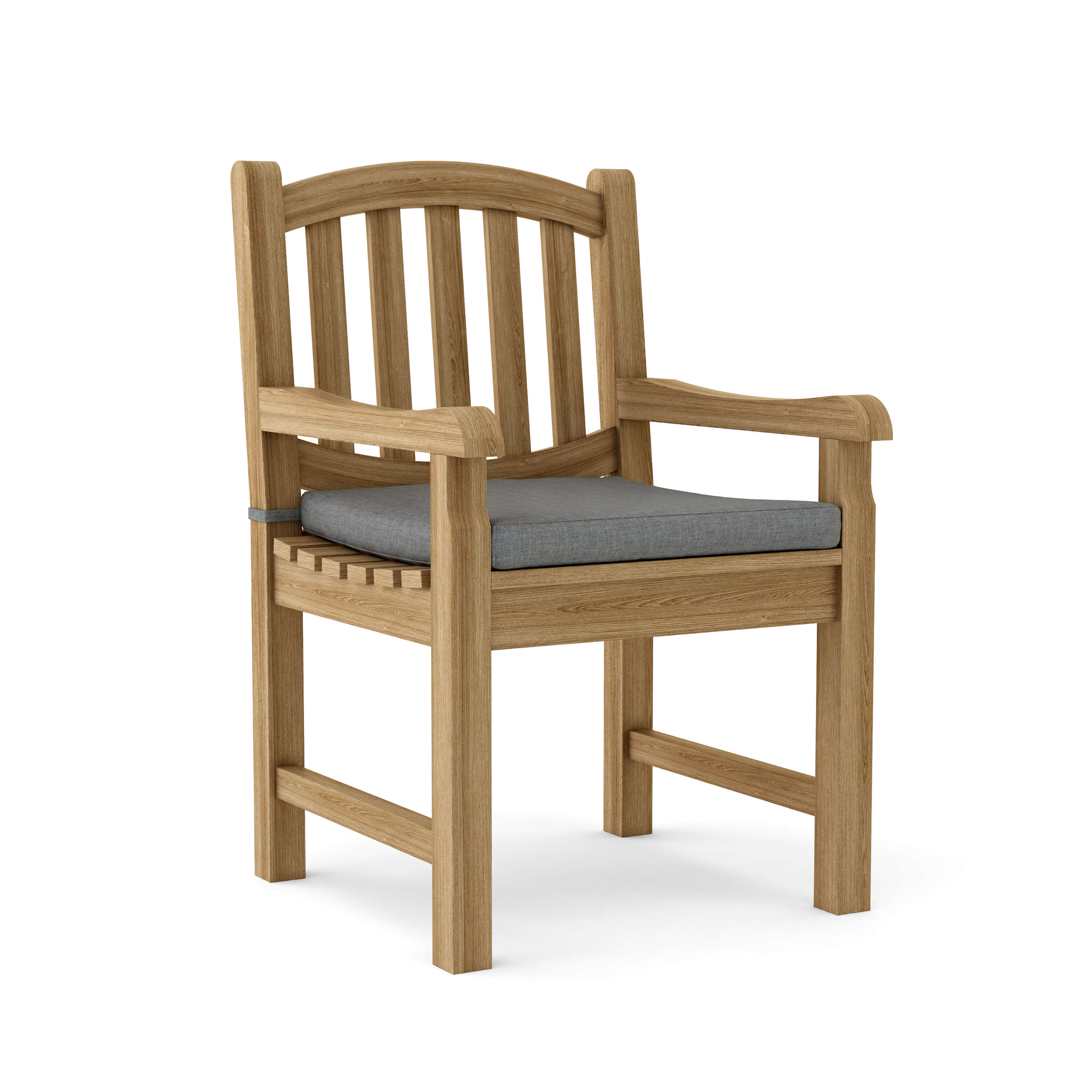 Anderson Teak Kingston Dining Armchair – Solid Teak Outdoor Dining Seating
