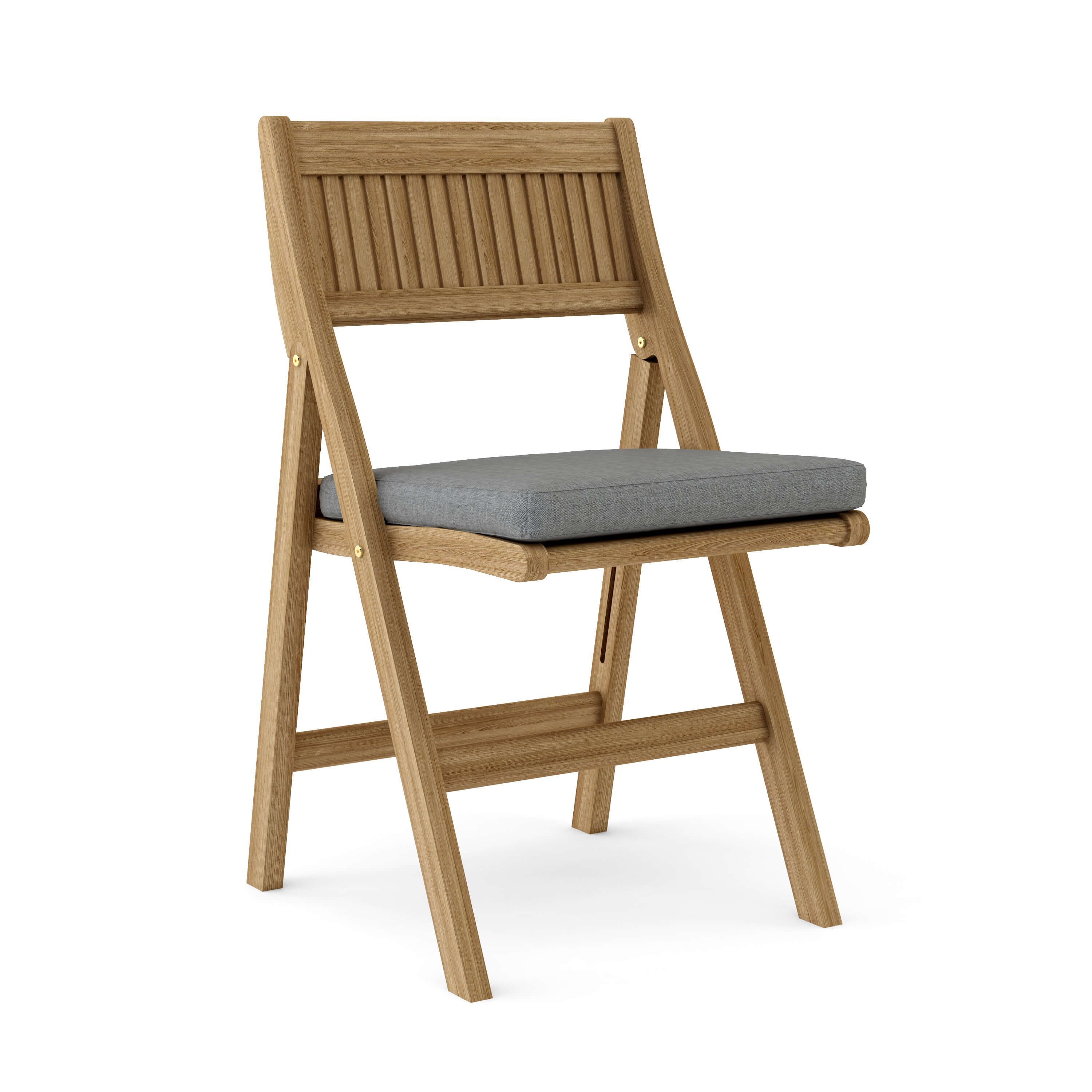 Anderson Teak Windsor Folding Chair (2-PC) – Solid Teak Outdoor Seating