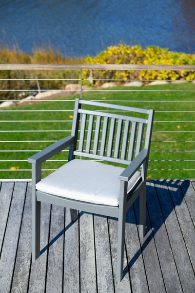Seaside Casual SUR Dining Arm Chair – All-Weather Outdoor Seating
