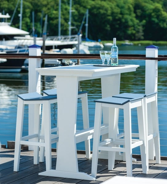 Seaside SYM 50″ Rectangular - Outdoor Pub Table