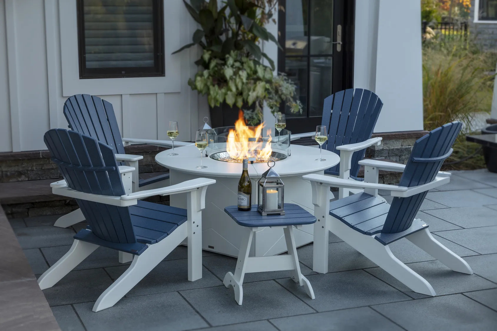 Seaside Aura Fire Table 6″ Dining Height Riser – Outdoor Fire Table Height Extension