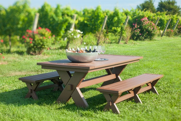 Seaside Sonoma 80″ Rectangular Outdoor Dining Table
