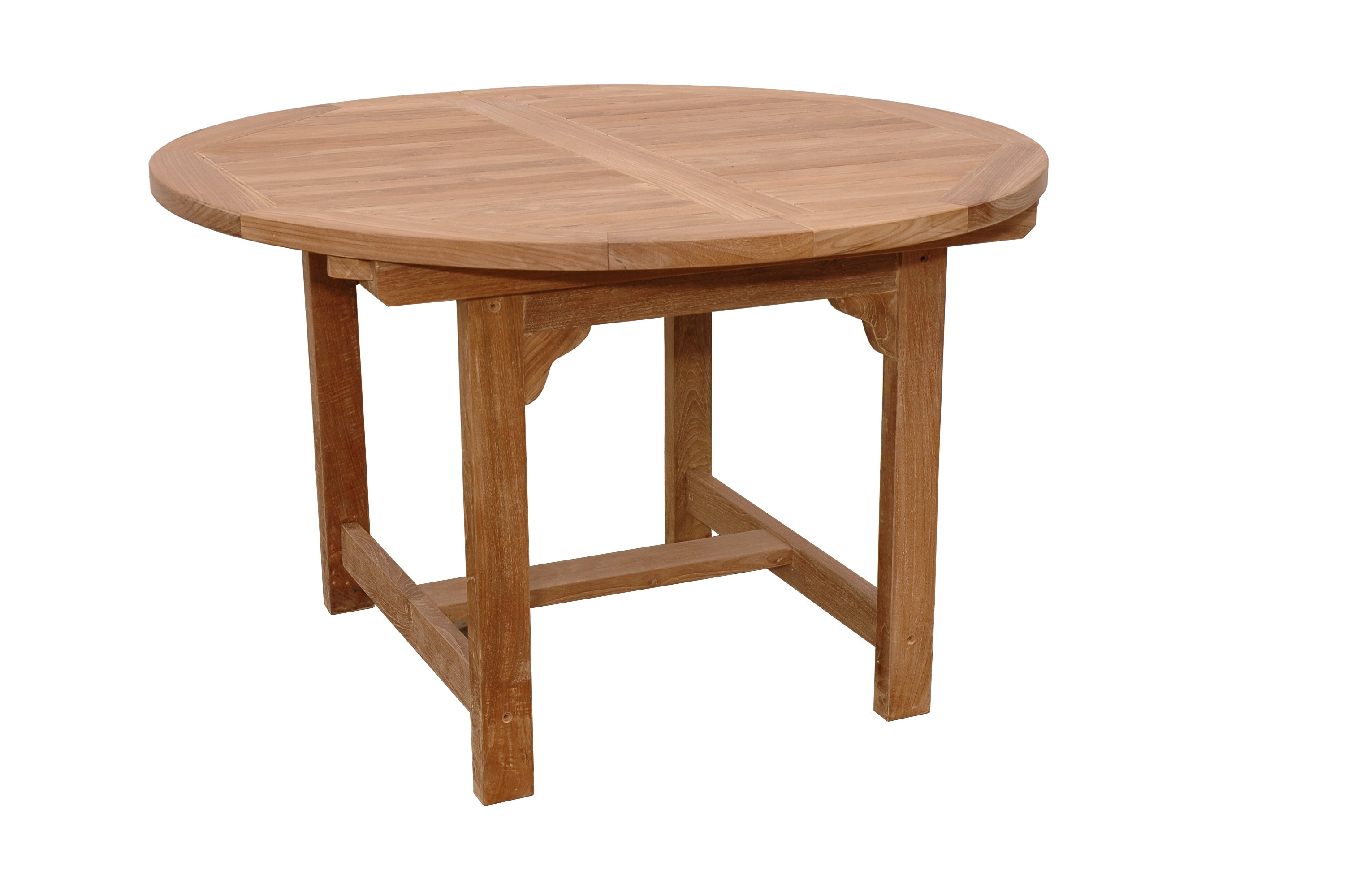 Anderson Teak Bahama 67″ Oval Extension Dining Table – Teak Outdoor Patio Table