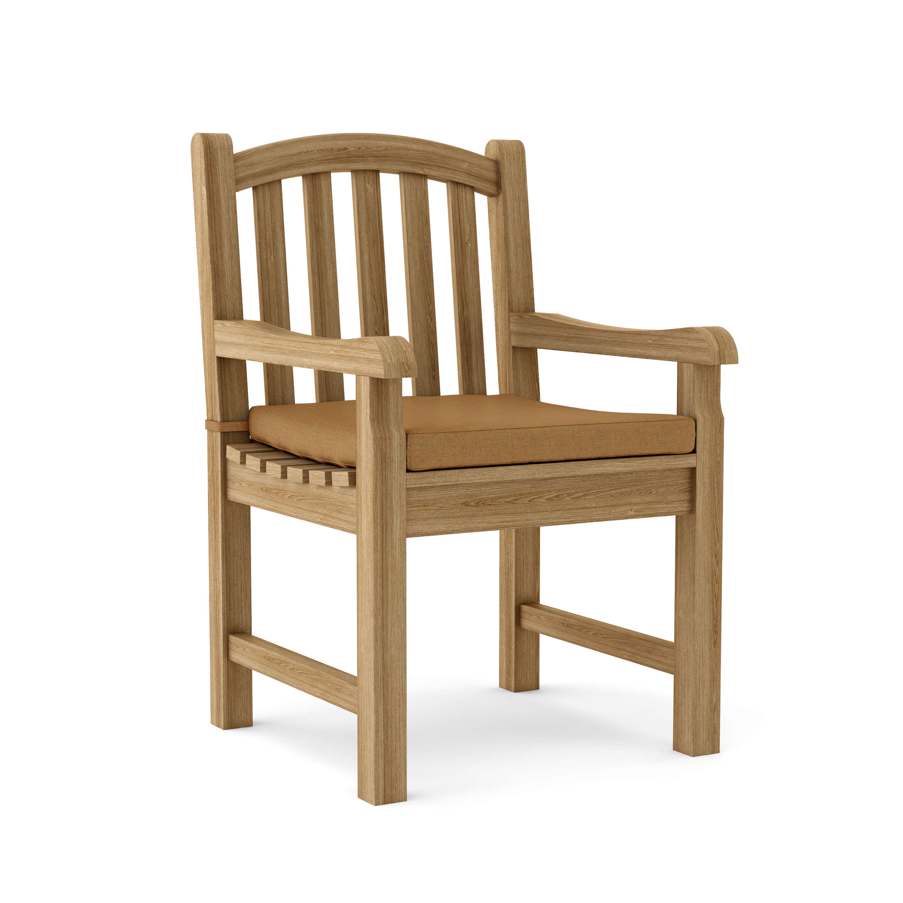 Anderson Teak Chelsea Dining Armchair – Solid Teak Outdoor Dining Seating