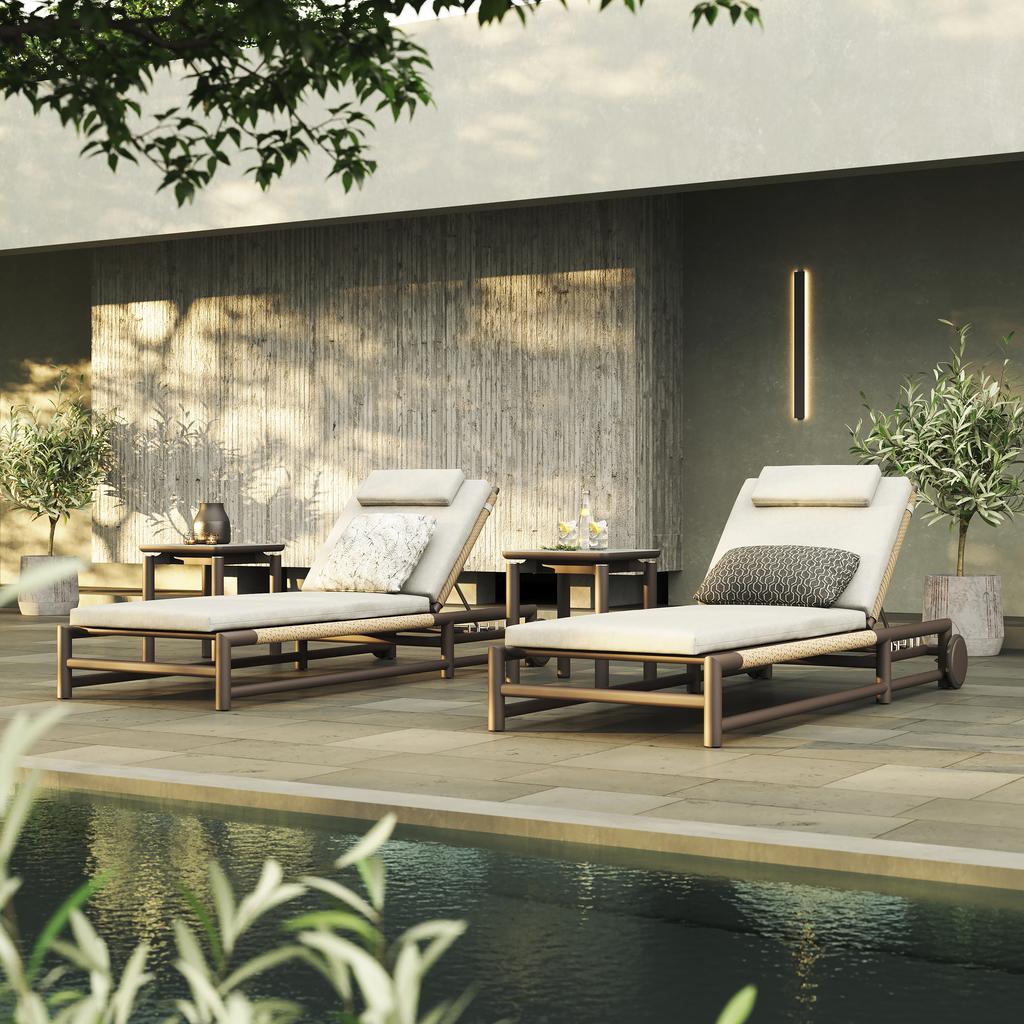 Timo Alu Lounger - Ambiance Image~~