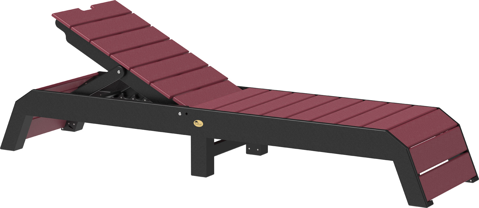 LuxCraft-Urban Chaise Lounge – Modern Outdoor Reclining Patio Lounger