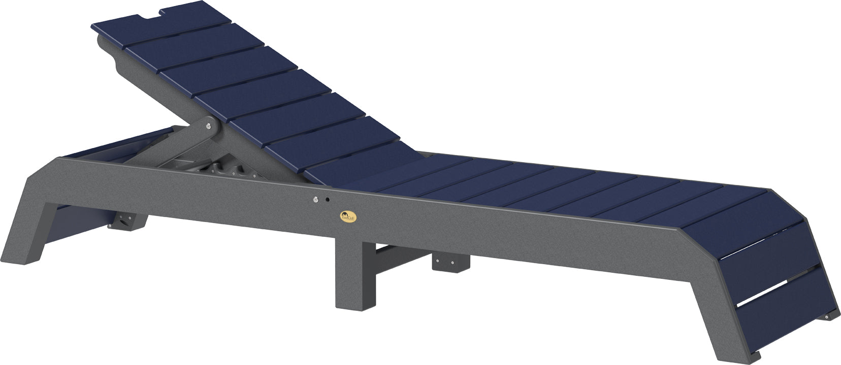 LuxCraft-Urban Chaise Lounge – Modern Outdoor Reclining Patio Lounger