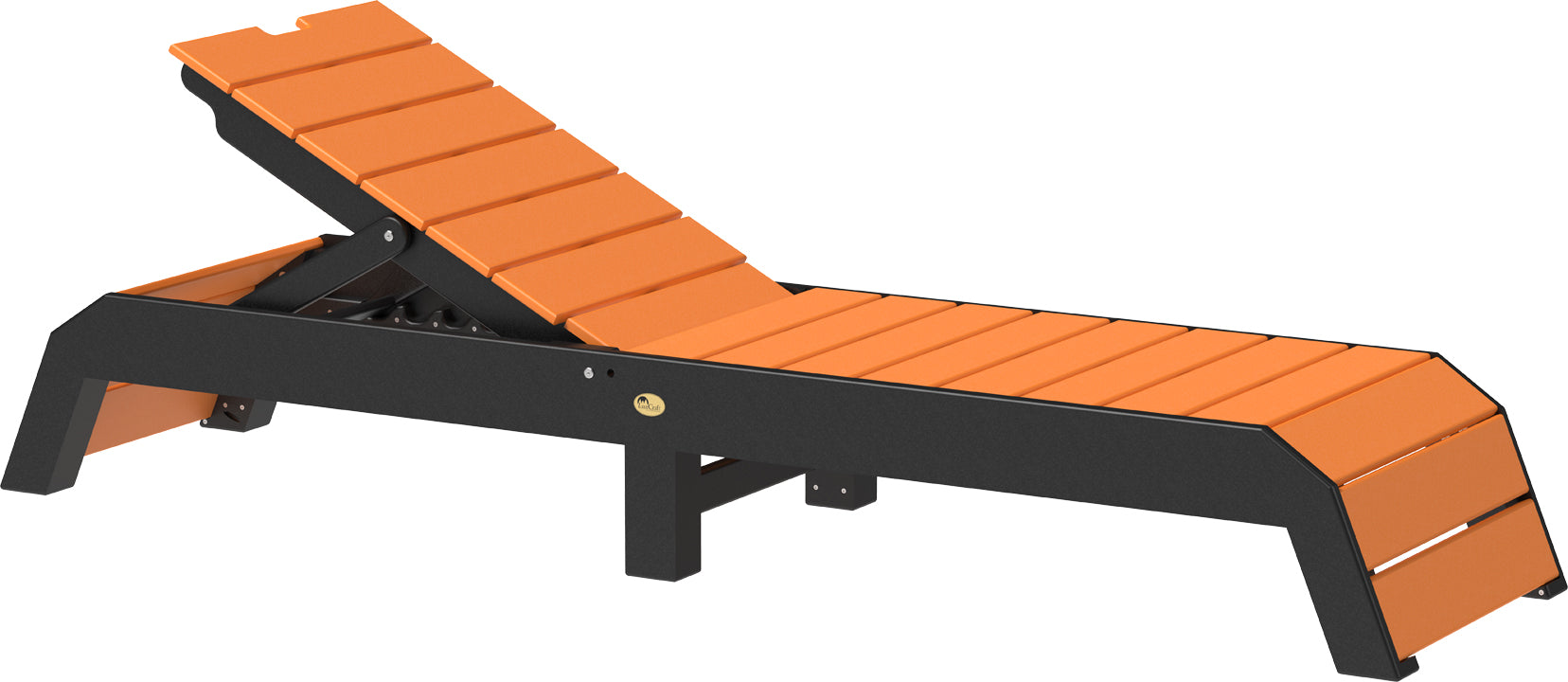 LuxCraft-Urban Chaise Lounge – Modern Outdoor Reclining Patio Lounger