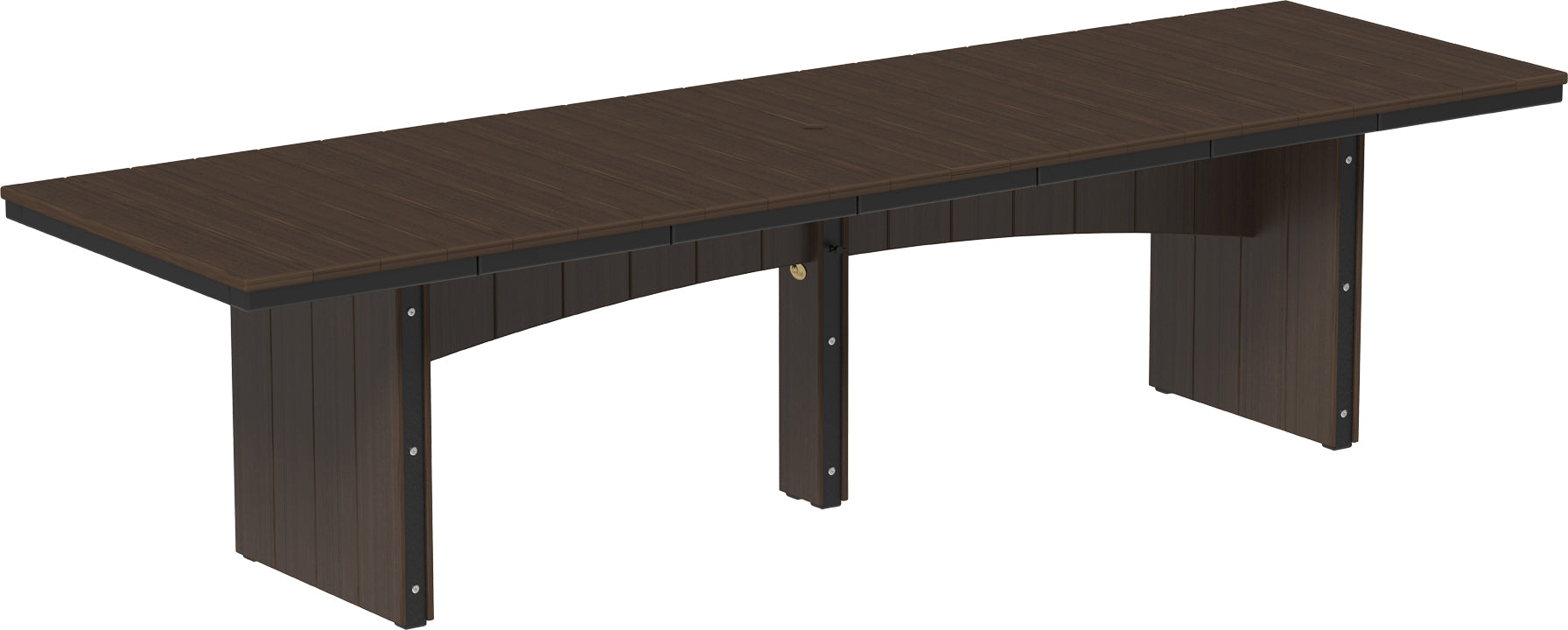 LuxCraft – Urban Dining Table 3’ x 10’ – Extra-Large Outdoor Bar Height Table
