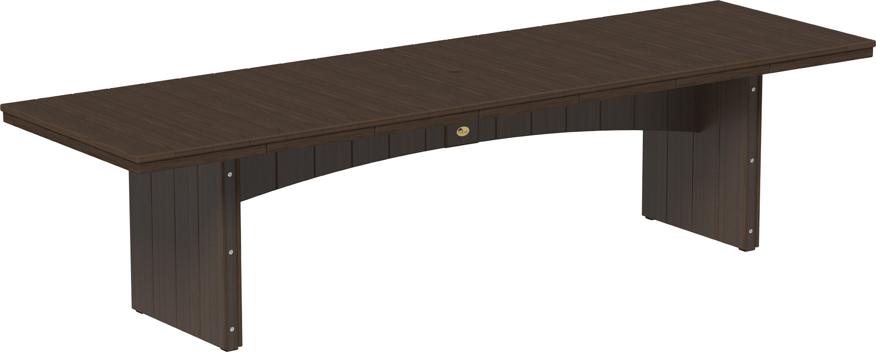 LuxCraft – Urban Dining Table 3’ x 10’ – Extra-Large Outdoor Bar Height Table