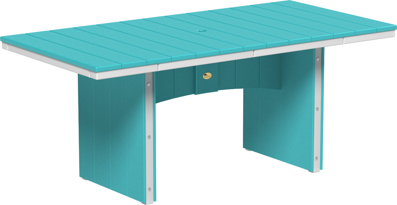 LuxCraft – Urban Dining Table 3′ x 6′ – Modern Outdoor Patio Table