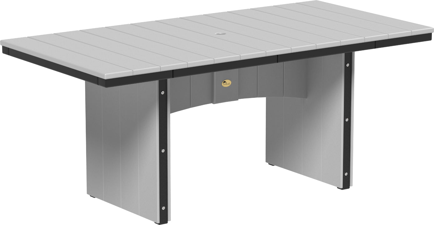 LuxCraft – Urban Dining Table 3′ x 6′ – Modern Outdoor Patio Table