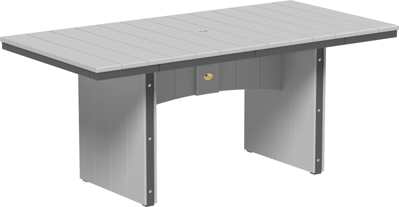 LuxCraft – Urban Dining Table 3′ x 6′ – Modern Outdoor Patio Table