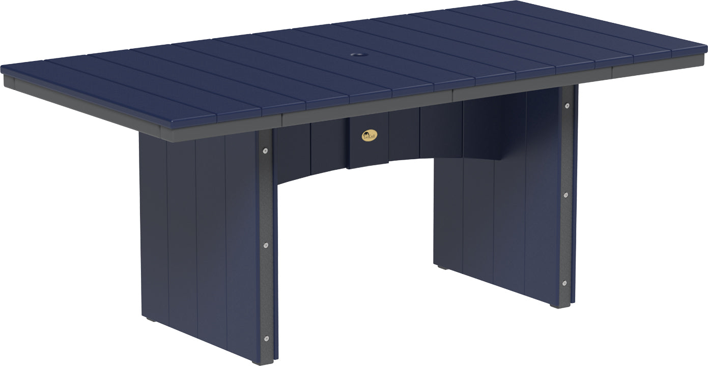 LuxCraft – Urban Dining Table 3′ x 6′ – Modern Outdoor Patio Table