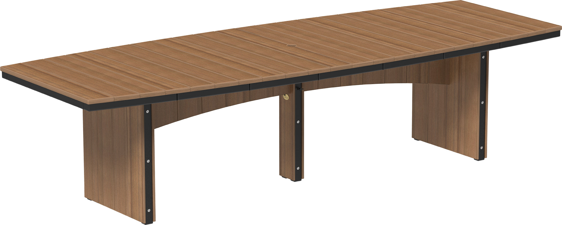 LuxCraft – Urban Dining Table 4′ x 10′ Oval – Large Outdoor Patio Table